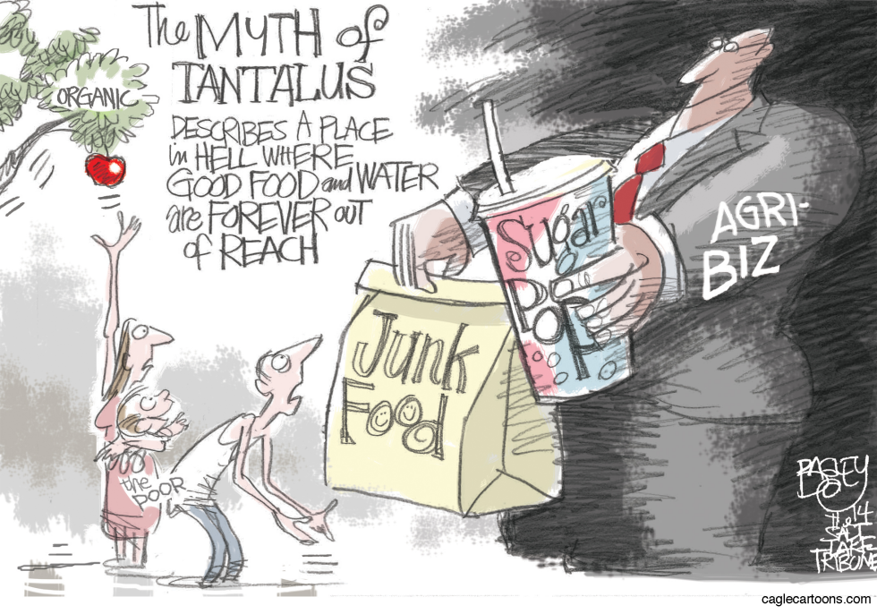  POISONING THE POOR by Pat Bagley