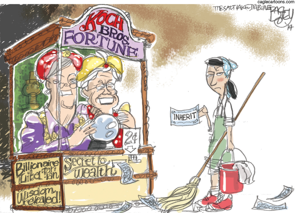  KOCH BLATHER by Pat Bagley