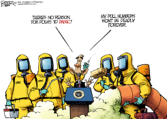 DANGEROUS CONTAGION  by Nate Beeler