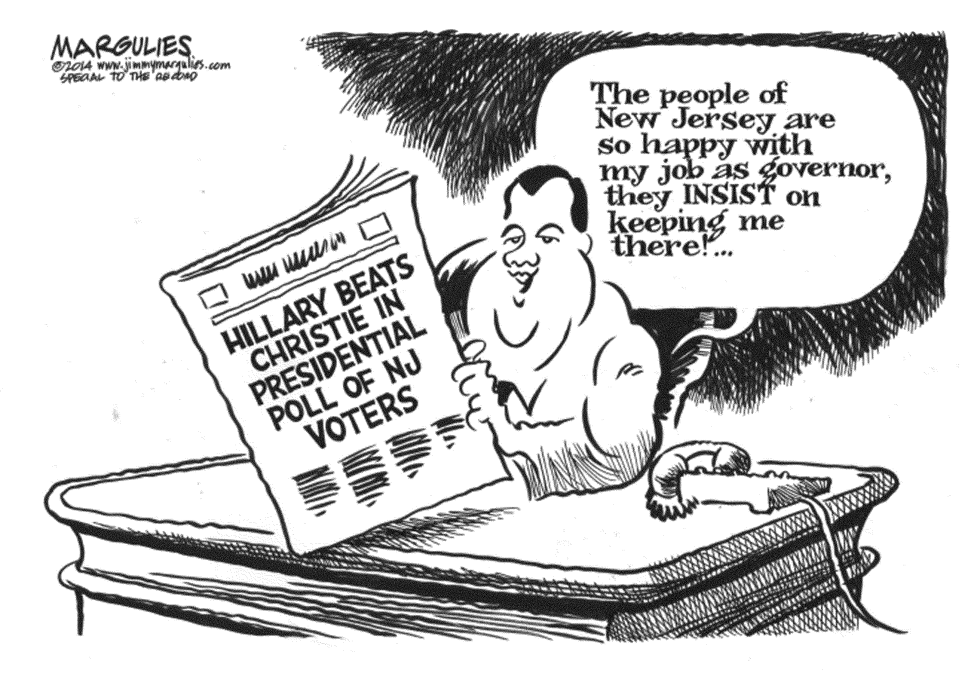 Hillary beats Christie in New Jersey poll
