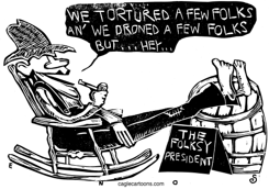 FOLKSY PRESIDENT by Randall Enos