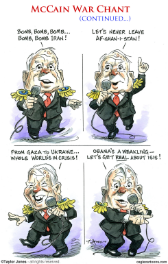 MCCAIN WAR CHANT - CONTINUED -  by Taylor Jones
