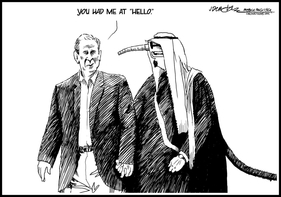 Bush Loves a Saudi