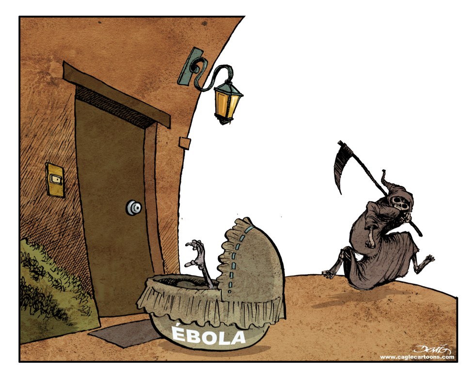  ÉBOLA A LA PUERTA by Dario Castillejos