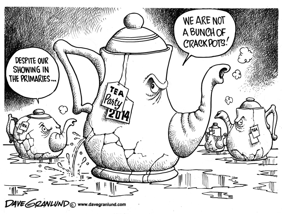  TEA PARTY LOSSES by Dave Granlund