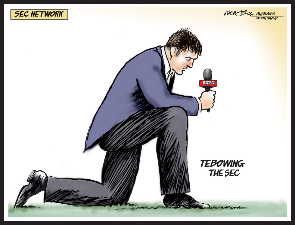 ESPN's SEC Network Are you ready for some Tebowing