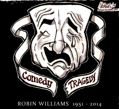 ROBIN WILLIAMS by Steve Nease