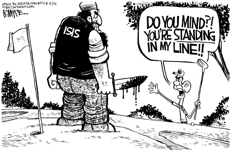 Obama Isis Golf