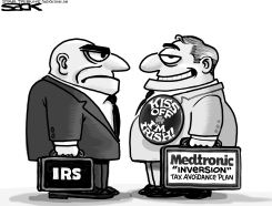 CORPORATE INVERSION TAX DODGE by Steve Sack