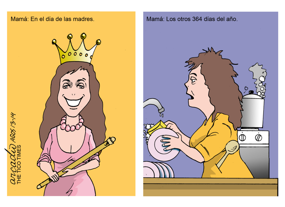 Mamá en su día a día