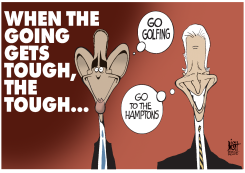 LEADERS AND VACATIONS,  by Randy Bish