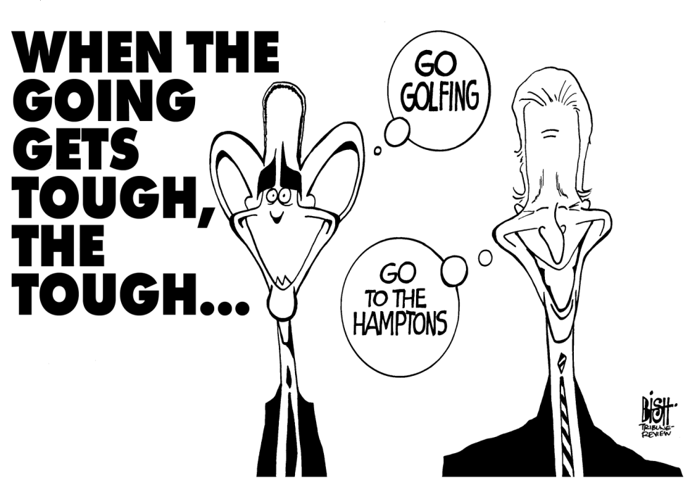 LEADERS AND VACATIONS, B/W
