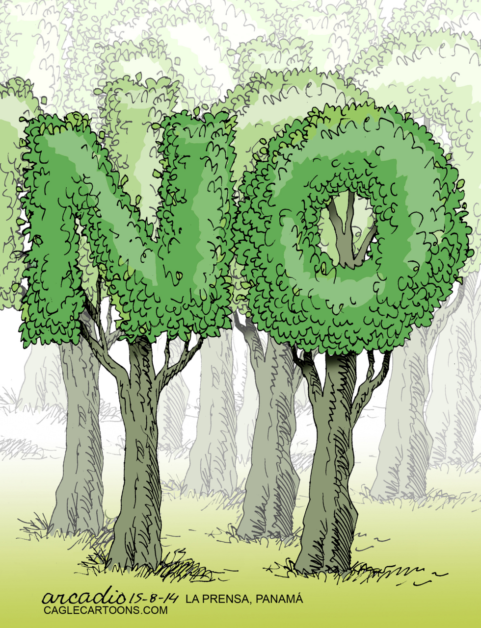 No a la deforestación