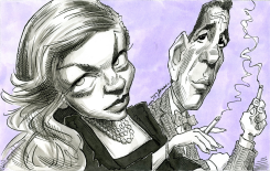 BACALL Y BOGART -  by Taylor Jones