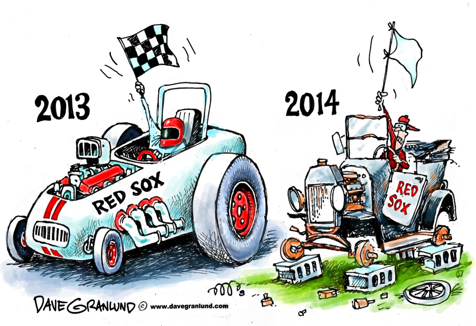 Red Sox 2013 vs 2014