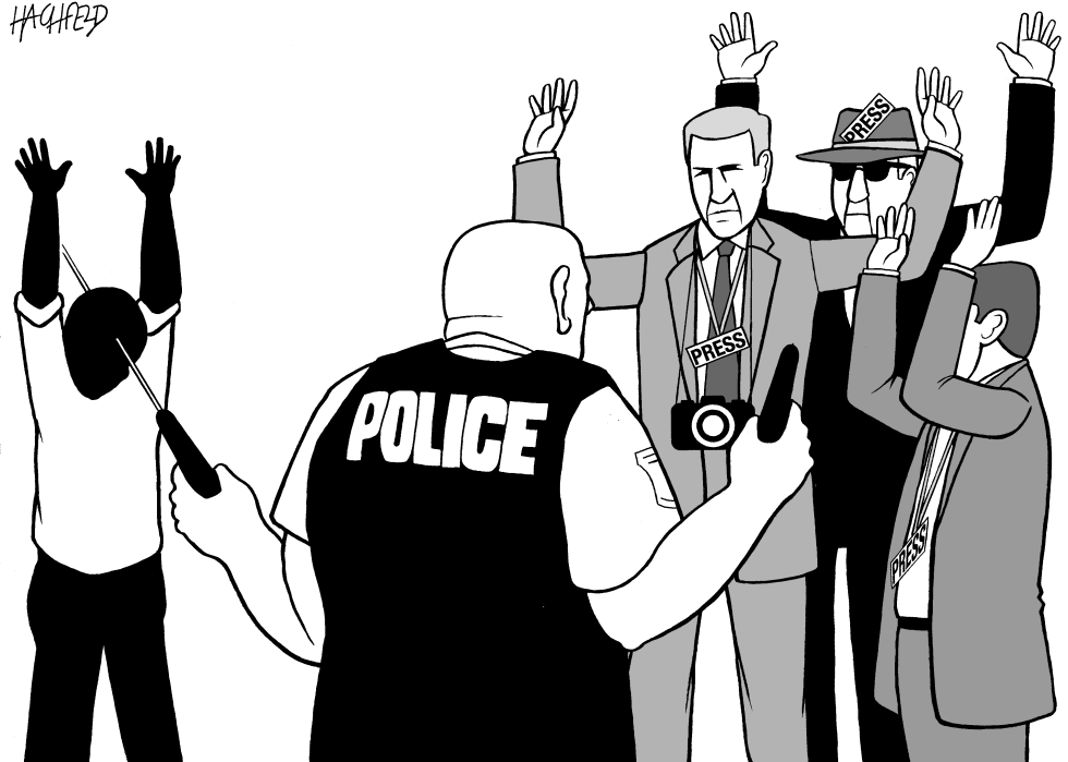 Hands up in Ferguson