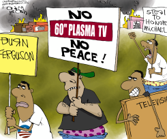 FERGUSON RIOTING  by Gary McCoy
