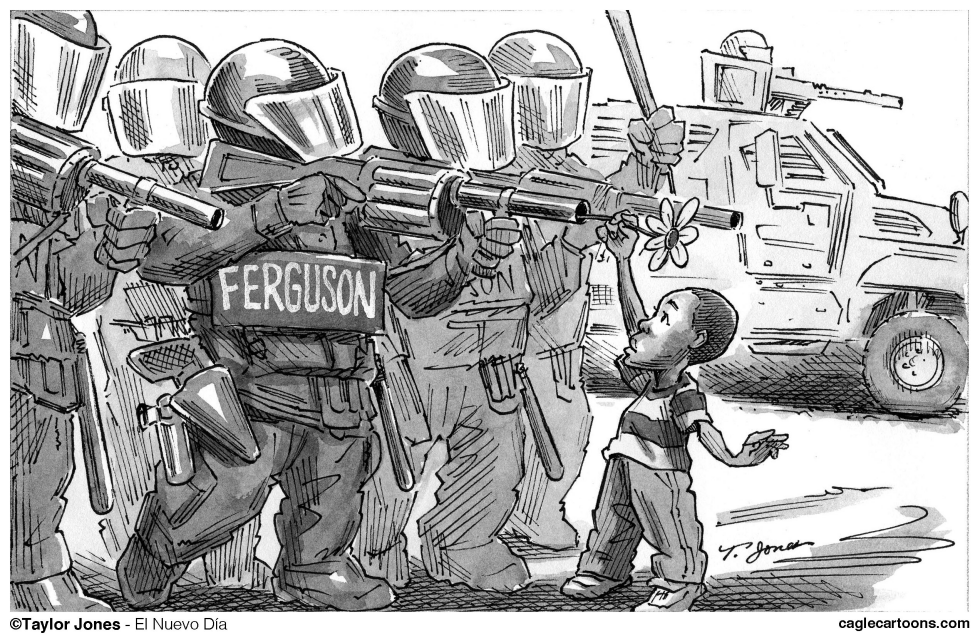 Ferguson - a moment's pause