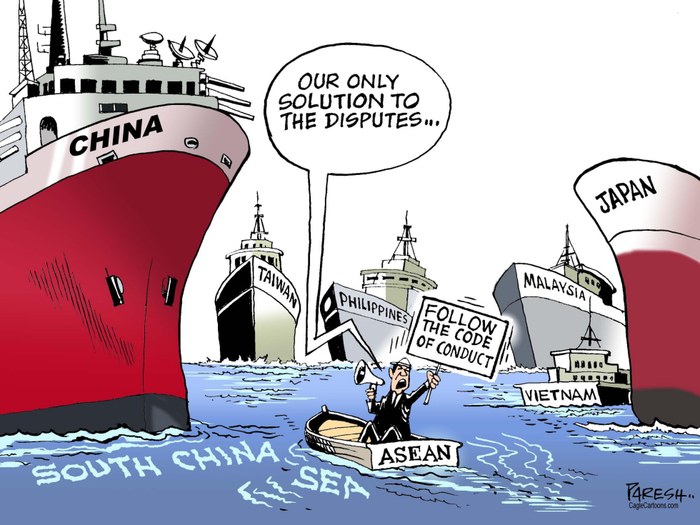 South China Sea issue COLOR