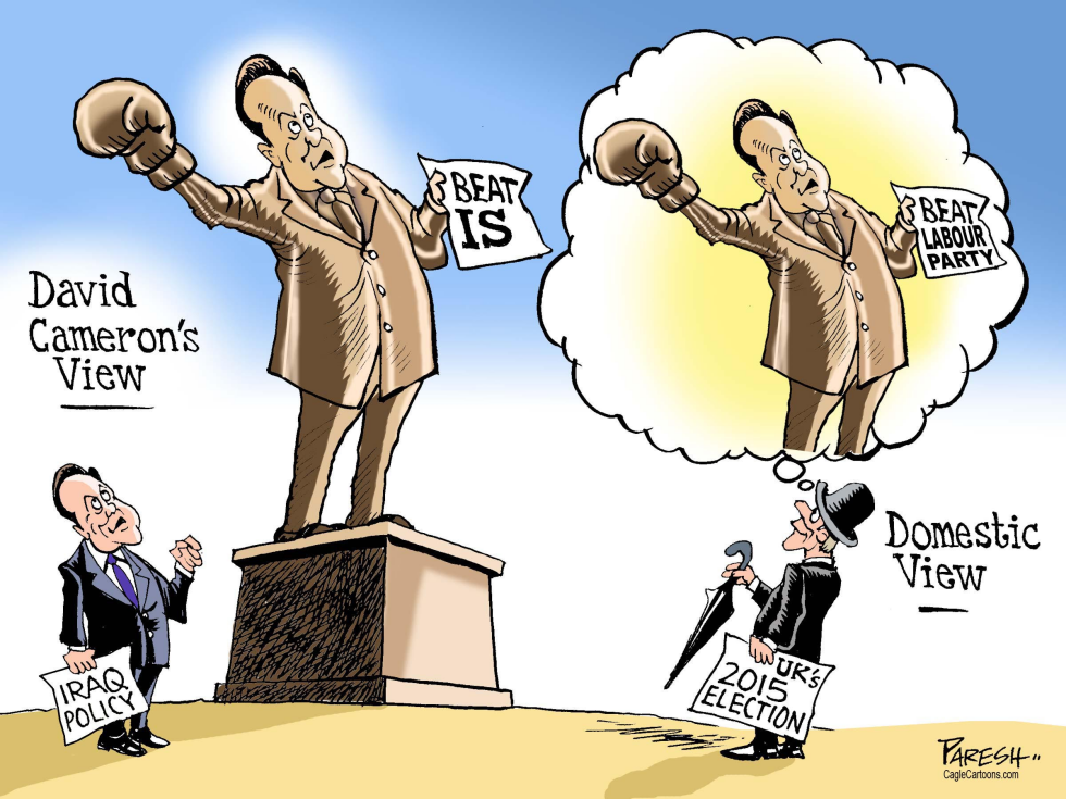 Cameron’s Iraq policy COLOR