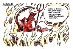 ISIS BEHEADS JOURNALIST  by Jimmy Margulies