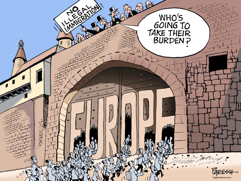 EU illegal immigration COLOR