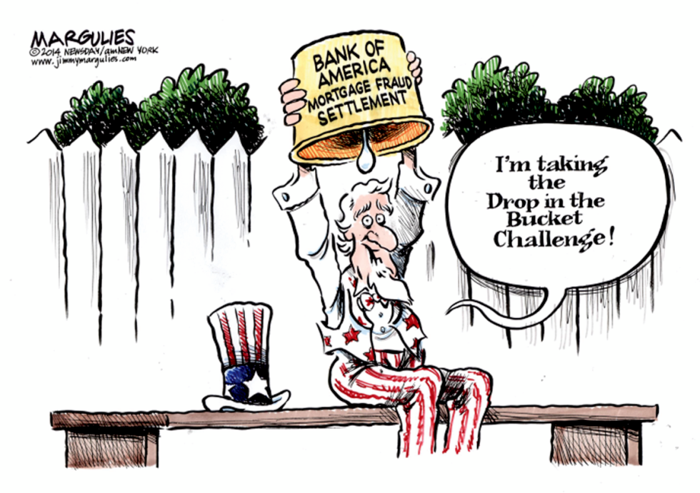Bank of America mortgage fraud settlement color