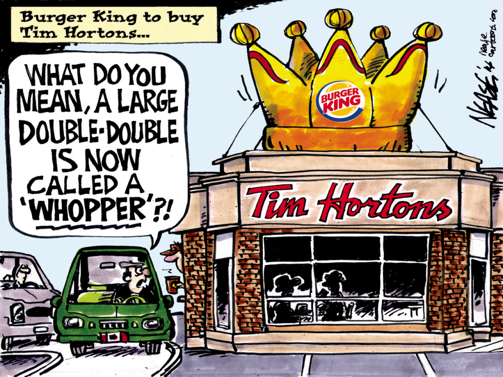 Tim Hortons Burger King
