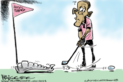 GRIDLOCK GOLFF by Milt Priggee