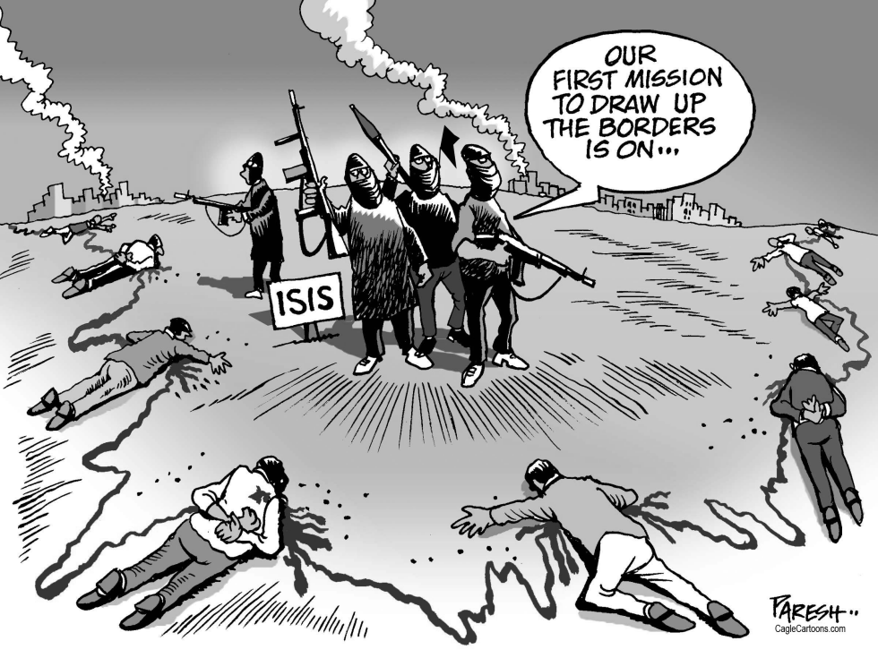 Islamic State borders