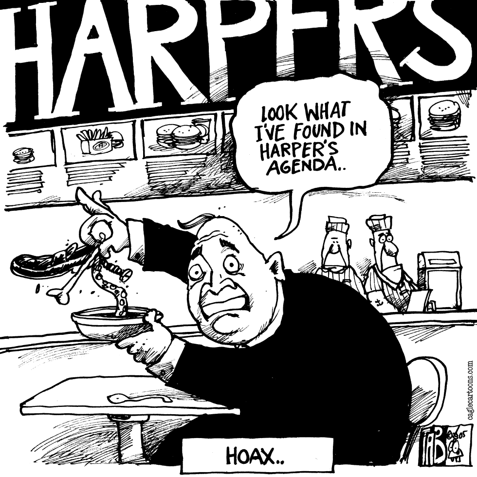 CANADA Harpers Hoax