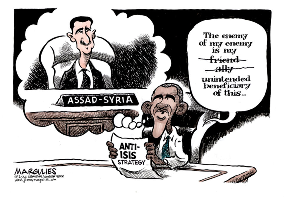 Obama and ISIS color