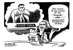 OBAMA AND ISIS by Jimmy Margulies