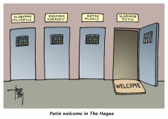 PUTIN WELCOME by Arend Van Dam
