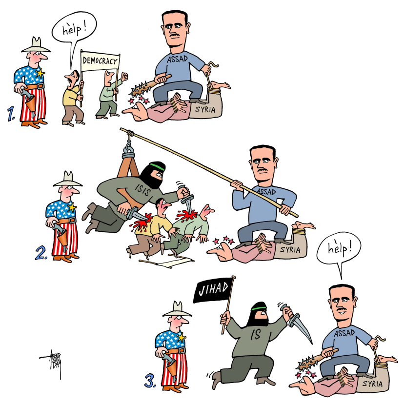 Isis and Assad
