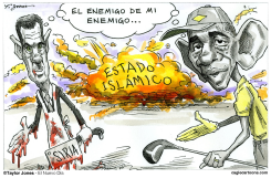 BARACK Y BASHAR - by Taylor Jones