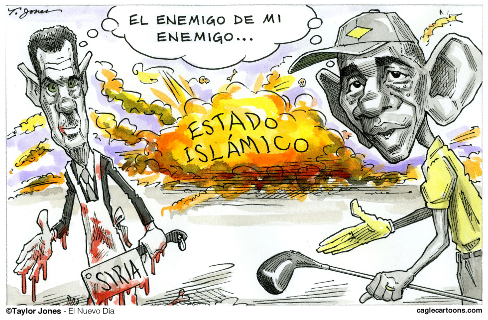 Barack y Bashar - COLOR