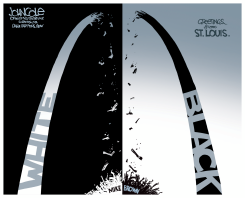 GREETINGS FROM ST LOUIS  by John Cole