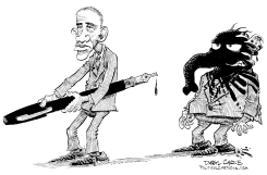 OBAMA GOP AND INTERNATIONAL CLIMATE CHANGE AGREEMENT by Daryl Cagle