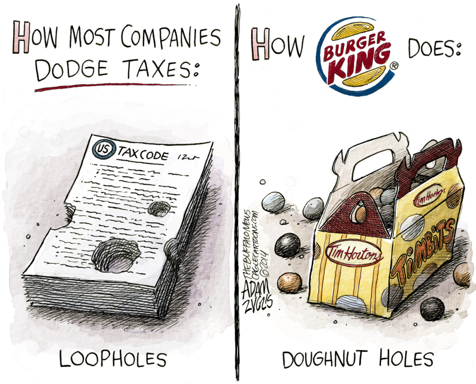  BURGER KING by Adam Zyglis