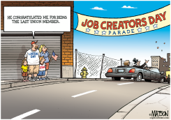 LABOR DAY PARADE FOR JOB CREATORS by R.J. Matson