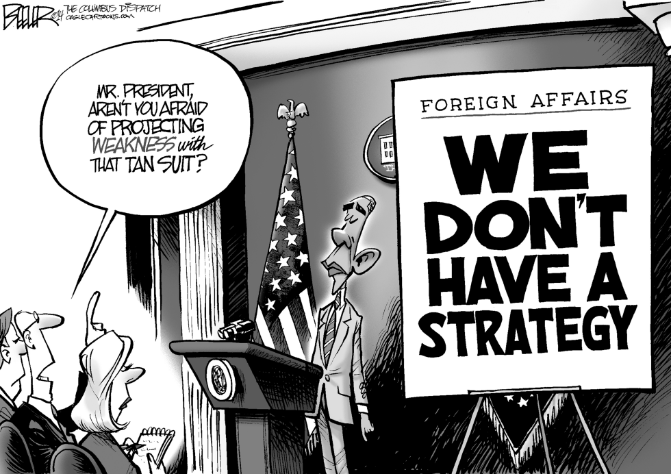 Obama Projects Weakness