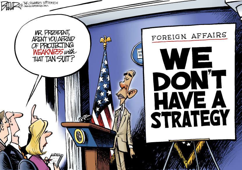 Obama Projects Weakness COLOR