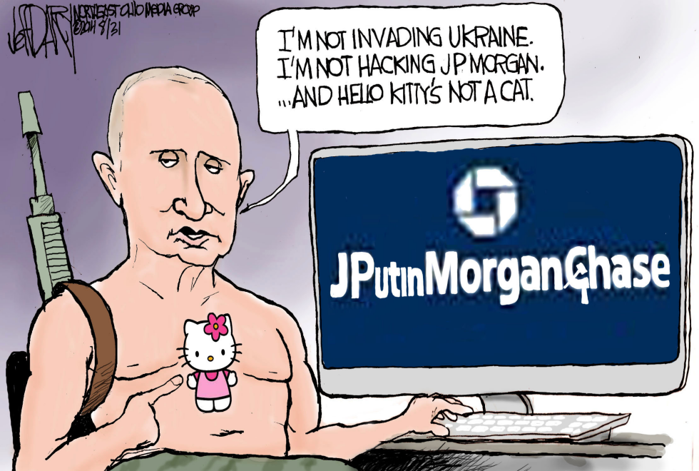 Putin and Hello Kitty