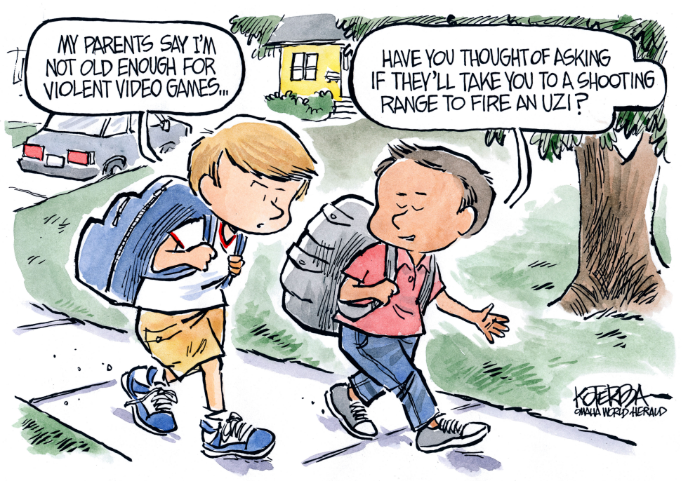 Kids and Uzis