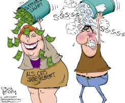 ALS MONEY BUCKET  by Gary McCoy