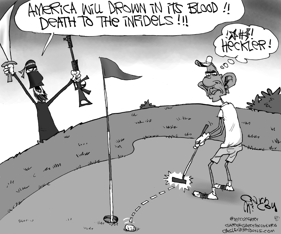 ISIS Heckles Obama
