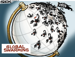 ISIS SWARM  by Steve Sack
