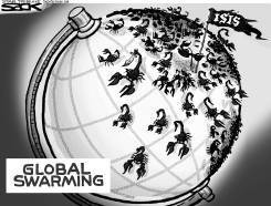ISIS SWARM  by Steve Sack
