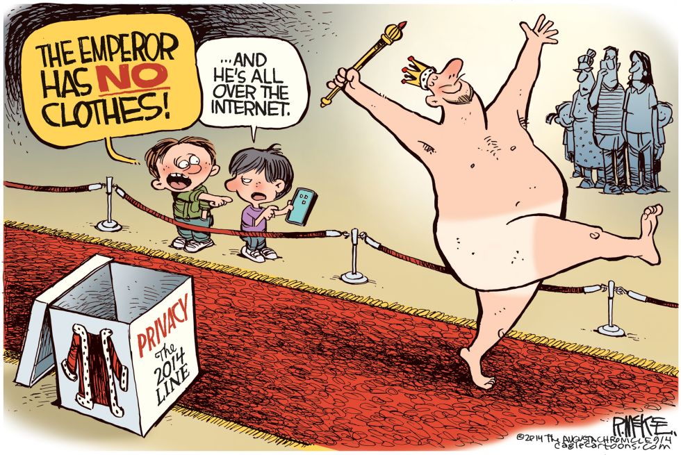  EMPERORS CLOTHES by Rick McKee